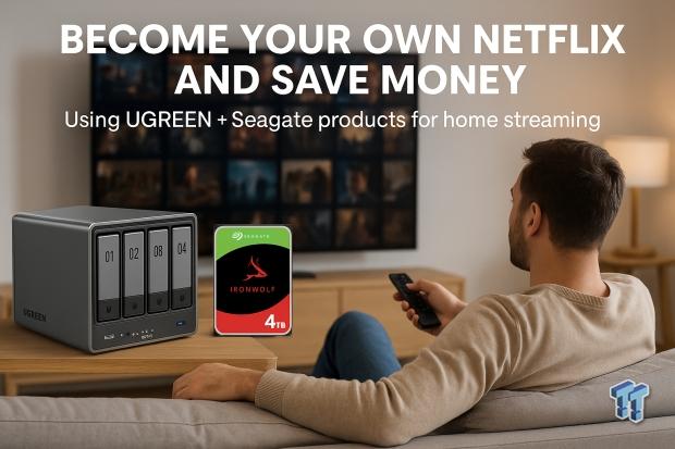 How you can become your own Netflix with UGREEN and Seagate