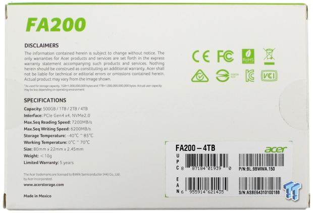 Acer FA200 4TB SSD Review - Another Powerful Bargain 04