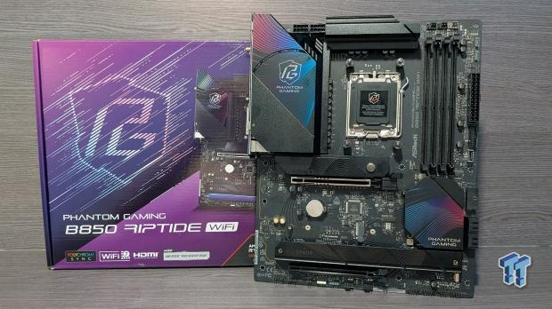 ASRock Phantom Gaming B850 Riptide WiFi Motherboard