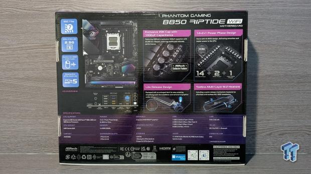 ASRock Phantom Gaming B850 Riptide WiFi Motherboard Review 03