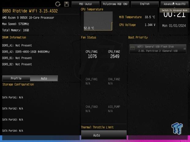 ASRock Phantom Gaming B850 Riptide WiFi Motherboard Review 12