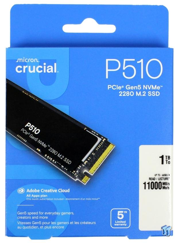 Crucial P510 1TB SSD Review - First 11,000 MB/s DRAMless SSD 03