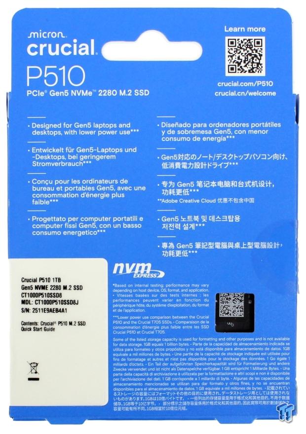 Crucial P510 1TB SSD Review - First 11,000 MB/s DRAMless SSD 04