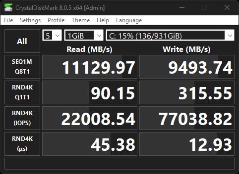Crucial P510 1TB SSD Review - First 11,000 MB/s DRAMless SSD 13