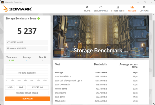 Crucial P510 1TB SSD Review - First 11,000 MB/s DRAMless SSD 31