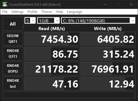 Orico IG740 Pro 2TB SSD Review - Mass TLC on the Cheap 13