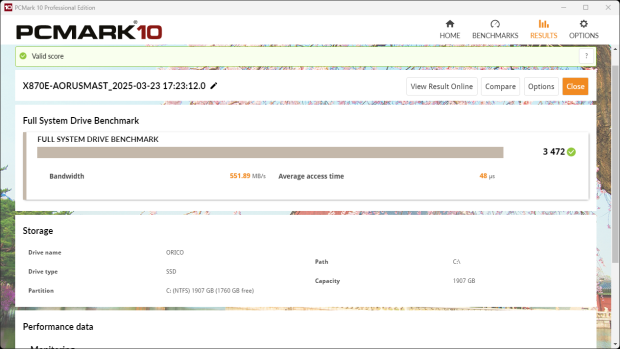 Orico IG740 Pro 2TB SSD Review - Mass TLC on the Cheap 35