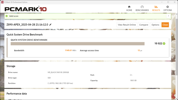 Sandisk WD_BLACK SN8100 2TB SSD Review - Approaching Optane 37
