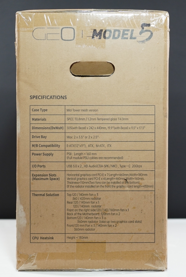 Geometric Future Model 5 Vent Mid-Tower Chassis Review 2