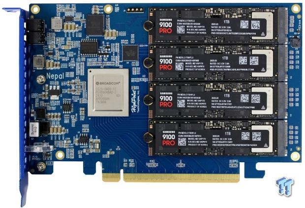 HighPoint Rocket 7604A Gen5 x16 NVMe RAID AIC Review - Half the Size, All the Speed 06
