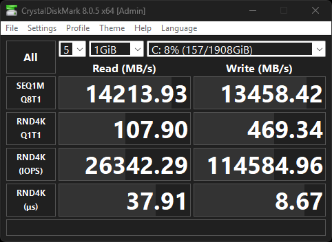 ADATA XPG Mars 980 Blade 2TB SSD Review - 14,000 MB/s on the Cheap 12