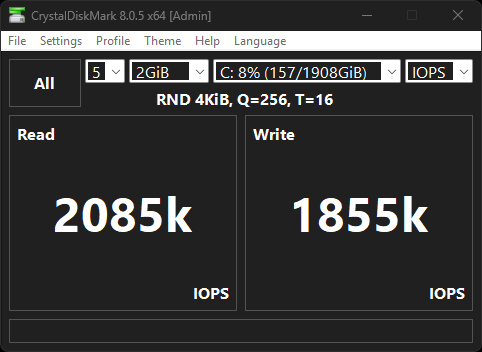 ADATA XPG Mars 980 Blade 2TB SSD Review - 14,000 MB/s on the Cheap 17
