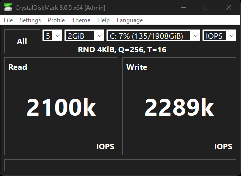 ADATA XPG Mars 980 Blade 2TB SSD Review - 14,000 MB/s on the Cheap 18