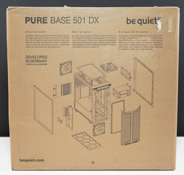 be quiet! Pure Base 501 DX Mid-Tower Chassis Review 3
