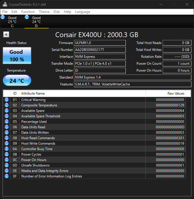 Corsair EX400U 2TB Portable SSD Review - World's Fastest Native USB Storage 02