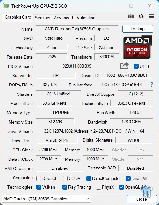 HP ZBook Ultra G1a 14 (Strix Halo APU) Workstation Laptop Review 104