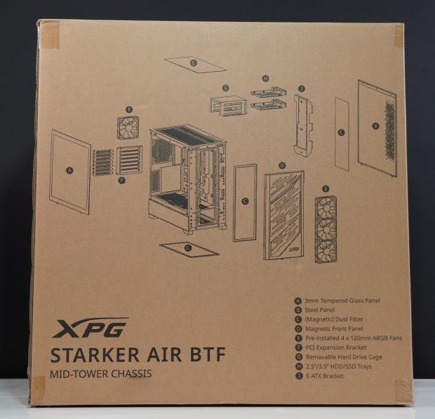 XPG Starker Air BTF Chassis Review 2