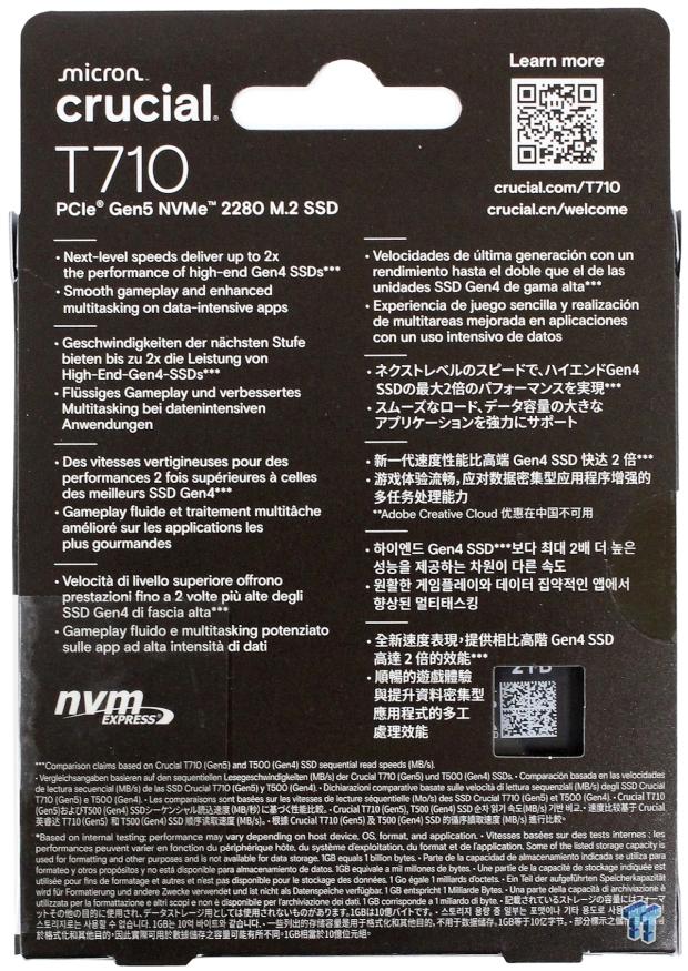 Crucial T710 2TB SSD Review - Low Power with Massive Performance 04