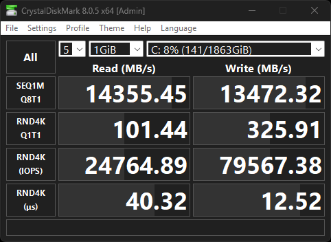 Crucial T710 2TB SSD Review - Low Power with Massive Performance 13