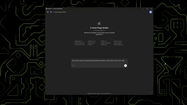 Build AI Tools and Win Big with NVIDIA's Project G-Assist Plug-In Hackathon 5