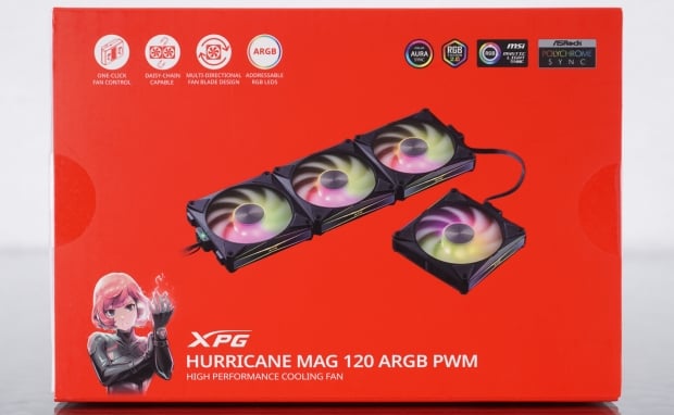 XPG Hurricane MAG 120 ARGB PWM (4-Fan Kit) Review