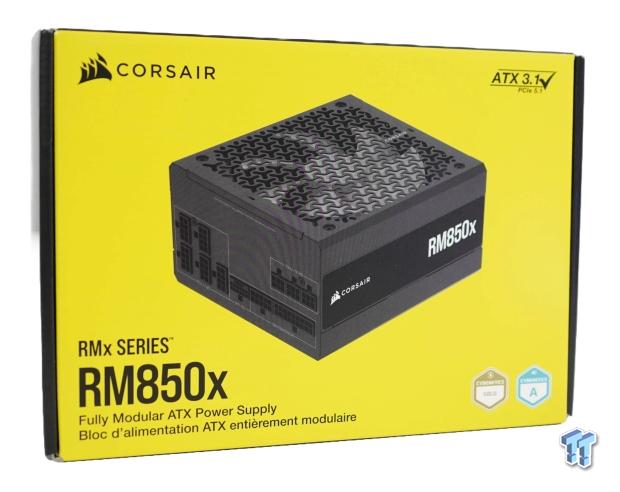 Corsair RM850x (2024) ATX 3.1 Cybenetics Gold PSU Review