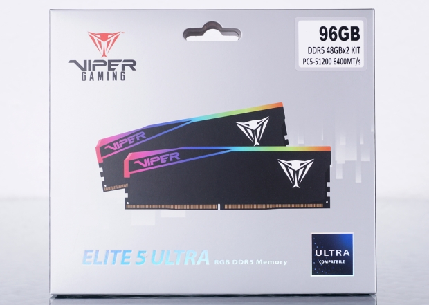 Patriot Viper Elite 5 Ultra RGB DDR5-6400 UDIMM 96GB Dual-Channel Memory Kit Review 02