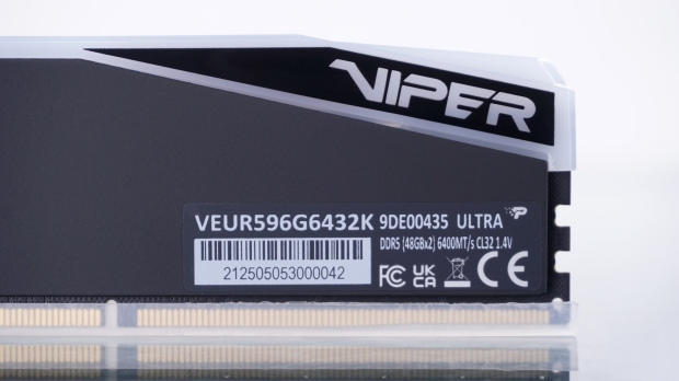 Patriot Viper Elite 5 Ultra RGB DDR5-6400 UDIMM 96GB Dual-Channel Memory Kit Review 06