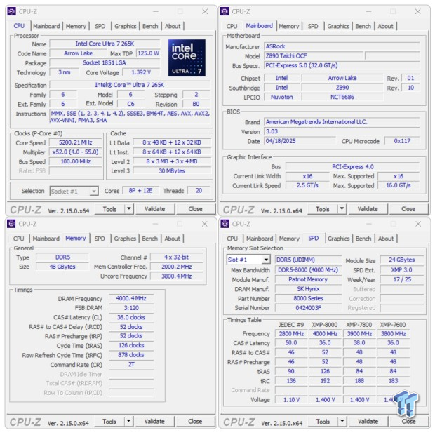 Patriot Viper Elite 5 Ultra DDR5-8000 UDIMM 48GB Dual-Channel Memory Kit Review 17
