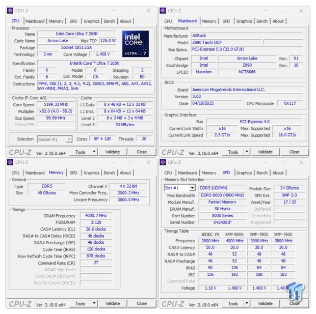 Patriot Viper Elite 5 Ultra DDR5-8000 UDIMM 48GB Dual-Channel Memory Kit Review 18