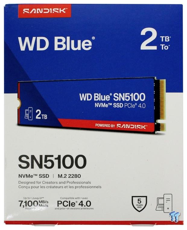 Sandisk WD Blue SN5100 2TB SSD Review - When Blue Runs Like Black 03
