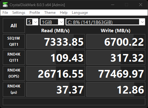 Sandisk WD Blue SN5100 2TB SSD Review - When Blue Runs Like Black 13