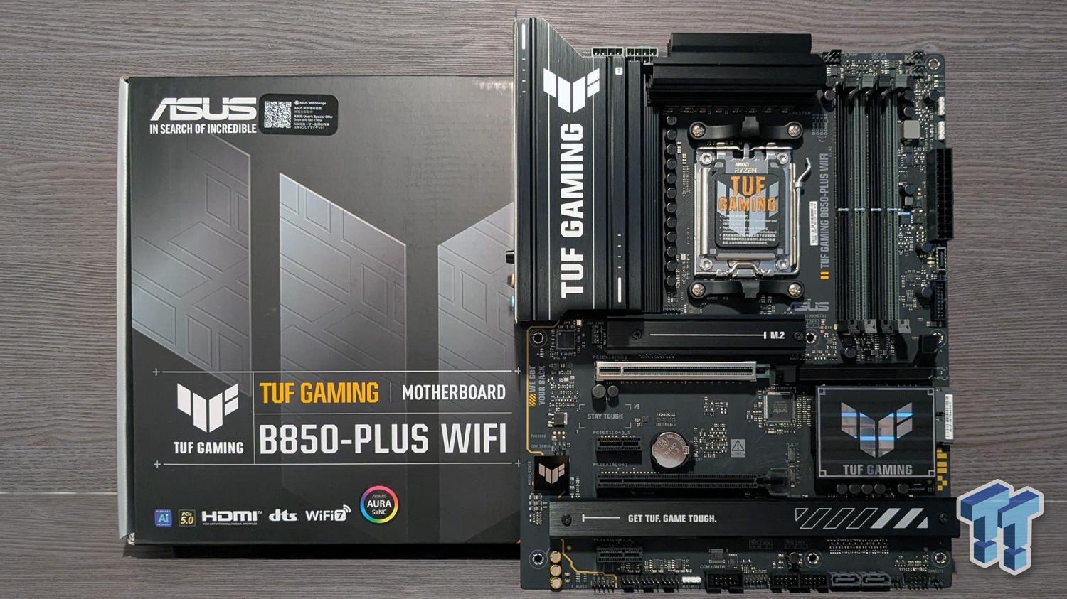 ASUS TUF Gaming B850-Plus WiFi Motherboard Review - A board