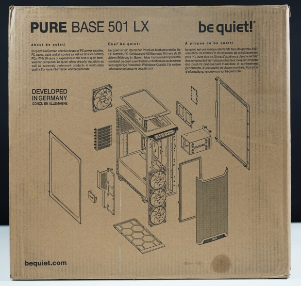 be quiet! Pure Base 501 LX Mid-Tower Chassis Review 2