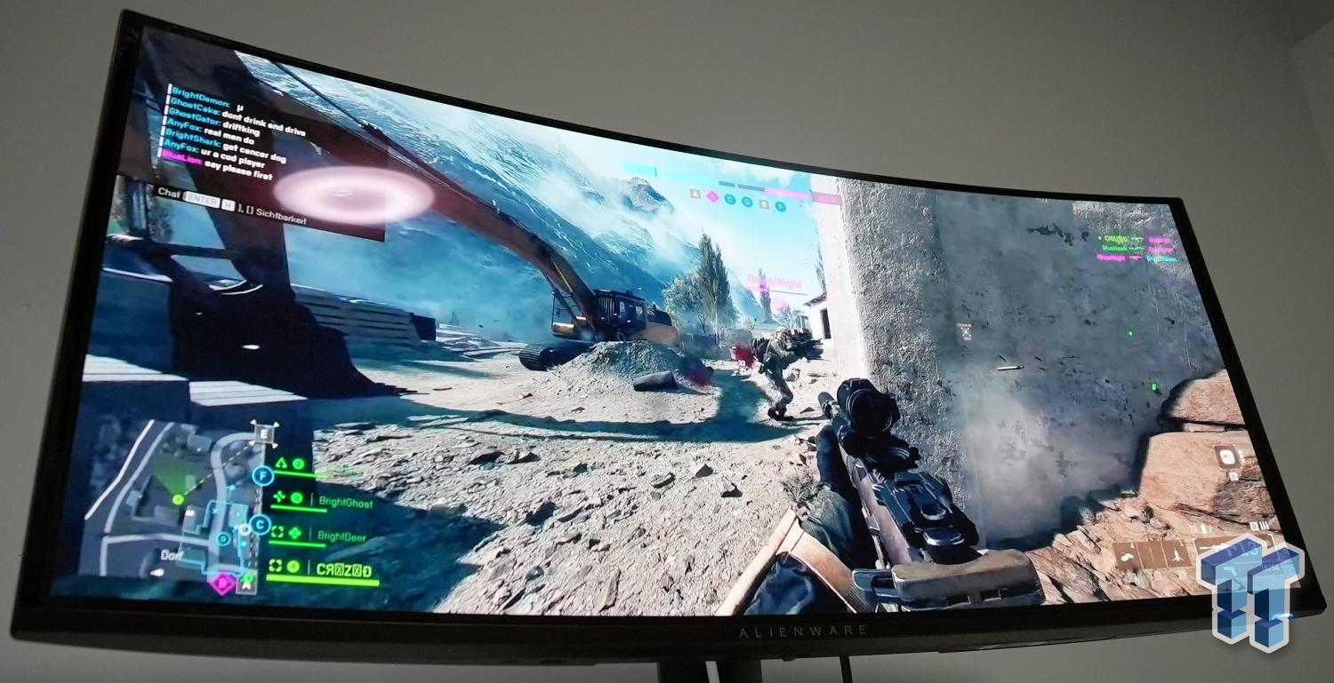 未使用新品Alienware 34 AW3425DW QD-OLED 240Hz Dell Alienware AW3425DW 34