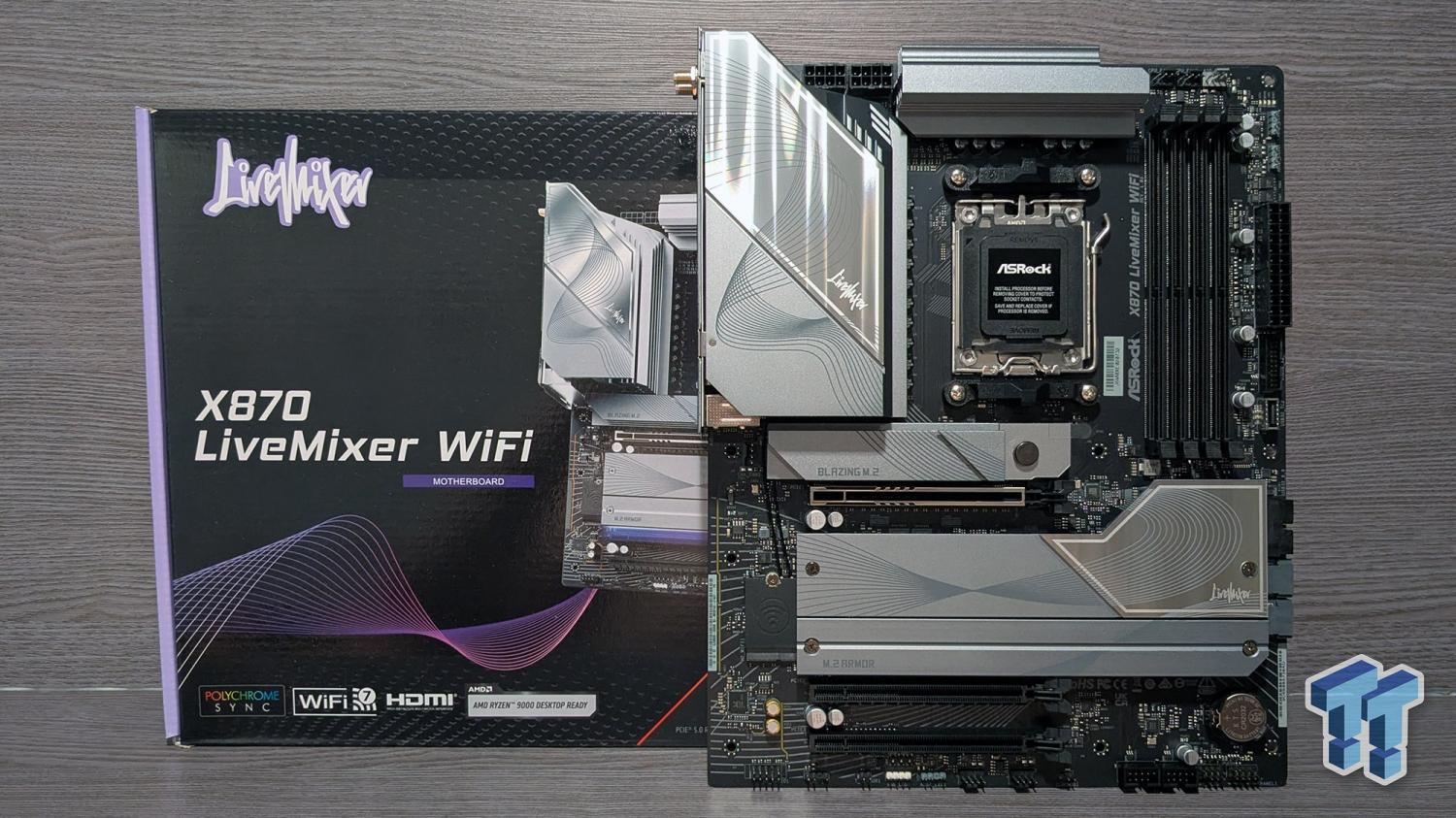 ASRock X870 LiveMixer WiFi Review - Connect all your devices and