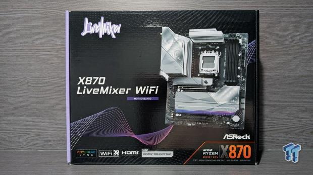 ASRock X870 LiveMixer WiFi Review - Connect all your devices and more with up to 25 USB ports 02