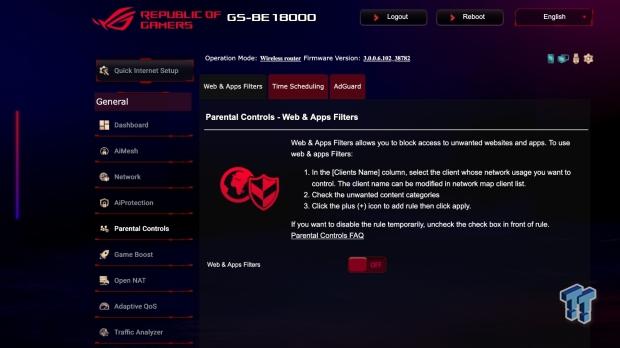 ASUS ROG STRIX GS-BE18000 Wi-Fi 7 Tri-Band Gaming Router Review - Fast and Highly Configurable 19