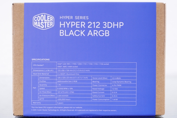 Cooler Master Hyper 212 3DHP Black ARGB CPU Cooler Review 06
