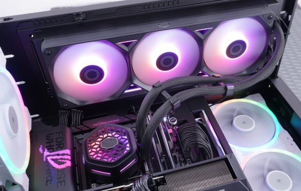 MASTERLIQUID 360 ATMOS II LCD ホワイト Amazon.com: Cooler Master Atmos II 360 VRM White Freeform 2.0 CPU