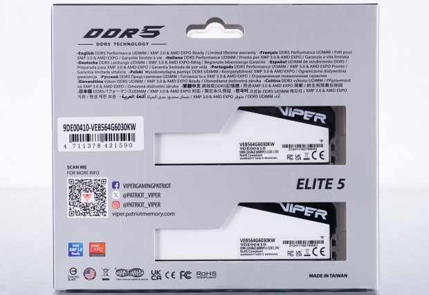 Patriot Viper Elite 5 DDR5-6000 UDIMM 64GB Dual-Channel Memory Kit Review 03