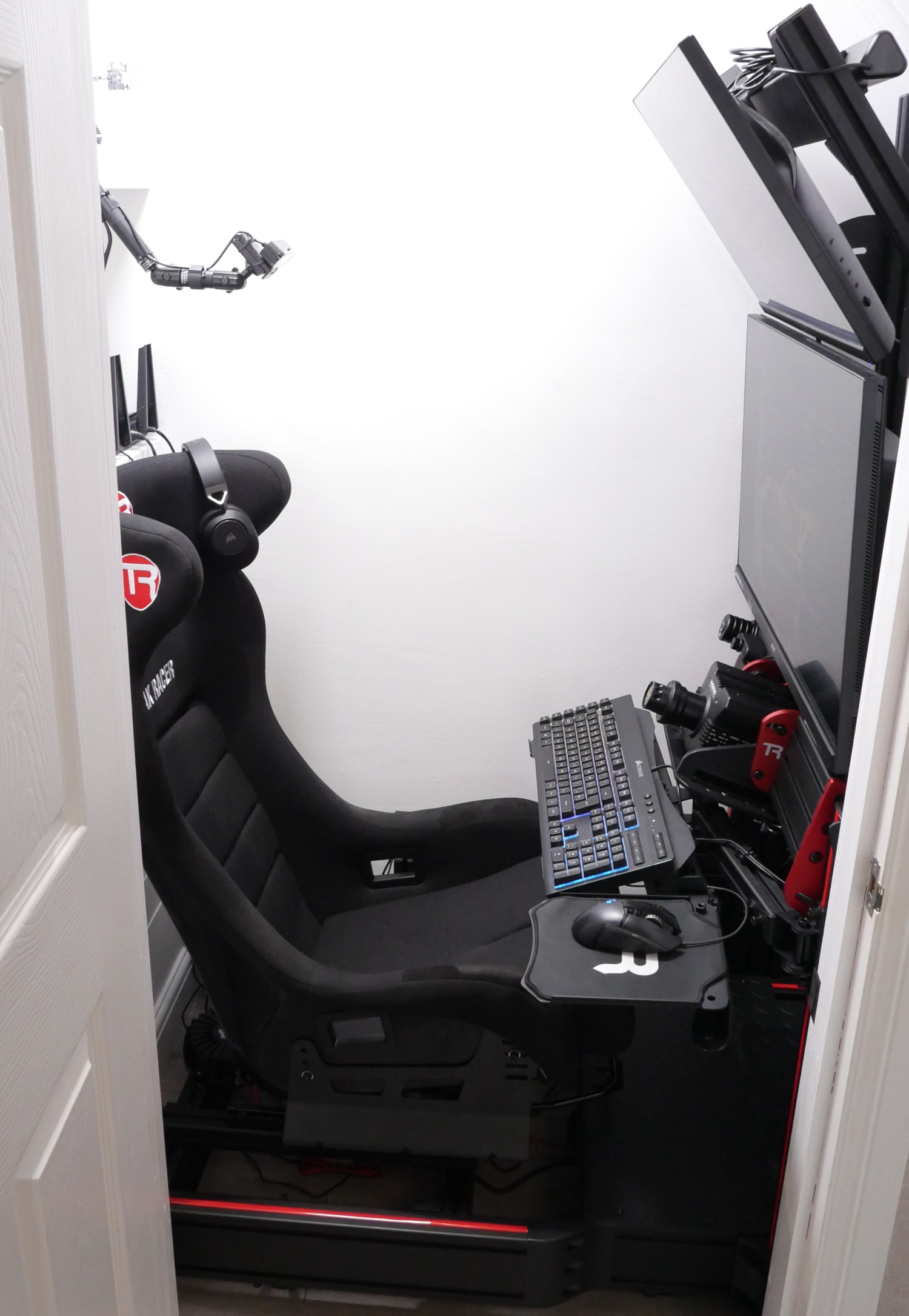 Half Rack Sim Racing Trak Racer TR120S V2 Sim Racing Chassis Review