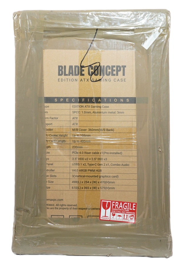 GAMEMAX Blade Concept Mid-Tower Chassis Review 3