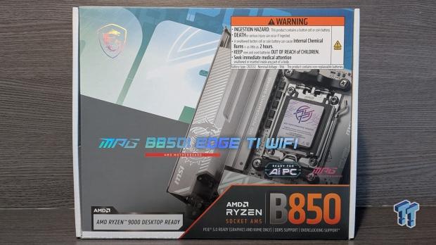 MSI MPG B850I Edge Ti WiFi Motherboard Review 02