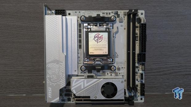 MSI MPG B850I Edge Ti WiFi Motherboard Review 05