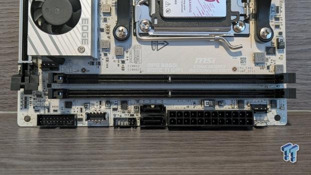 MSI MPG B850I Edge Ti WiFi Motherboard Review 07