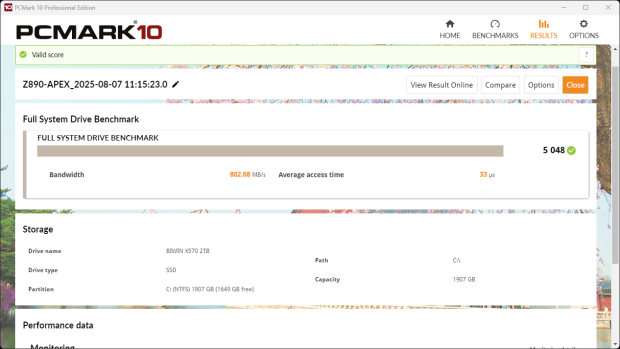 Biwin Black Opal X570 2TB SSD Review - First 8-Channel DRAMless 34