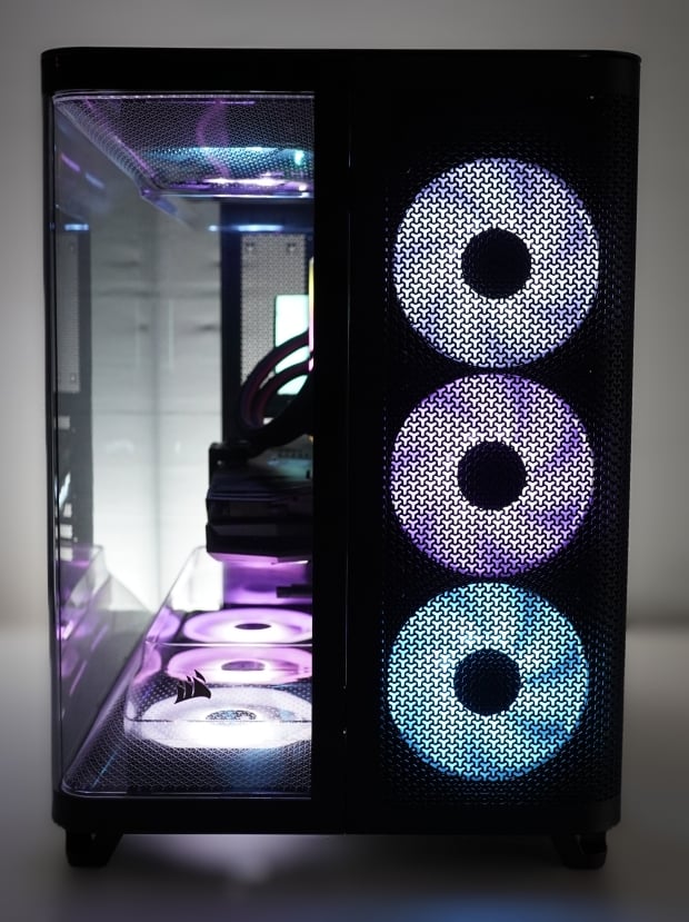 Corsair Air 5400 LX-R RGB iCUE LINK Mid-Tower Chassis Review 21
