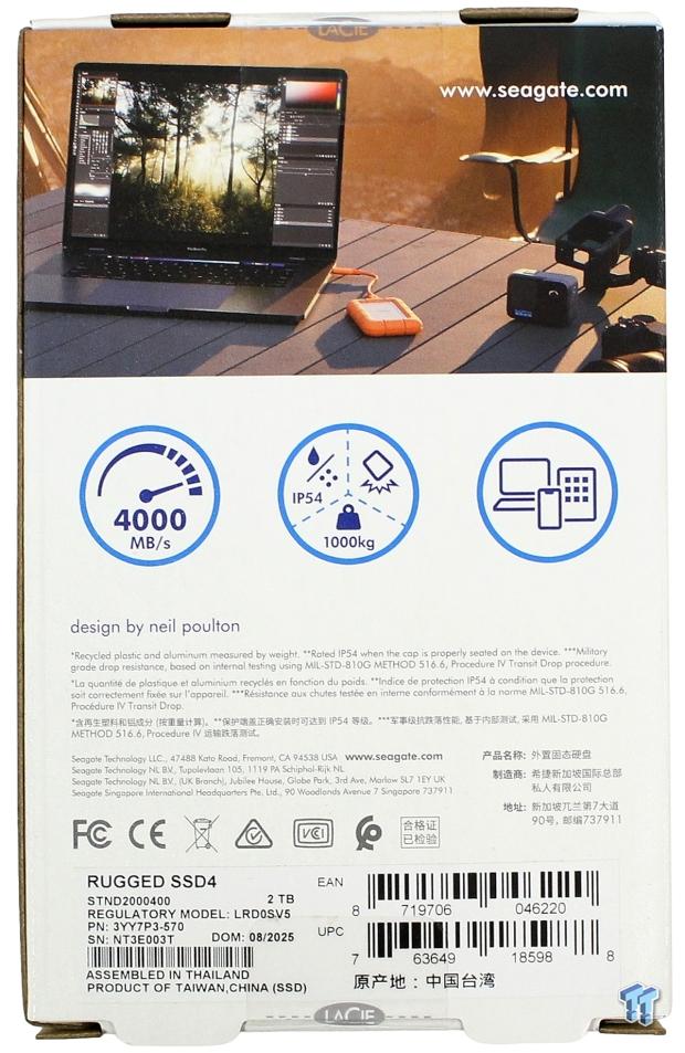 LaCie Rugged SSD4 2TB Portable SSD Review - 4000 MB/s of Awesome 04