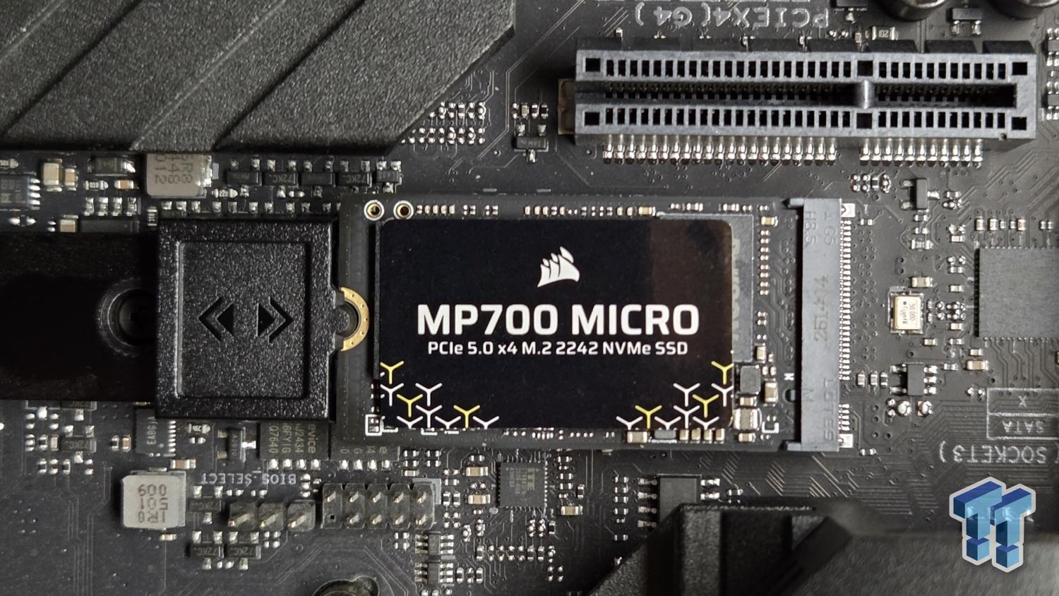 Corsair MP700 Micro 4TB SSD Review - Tiny but Huge